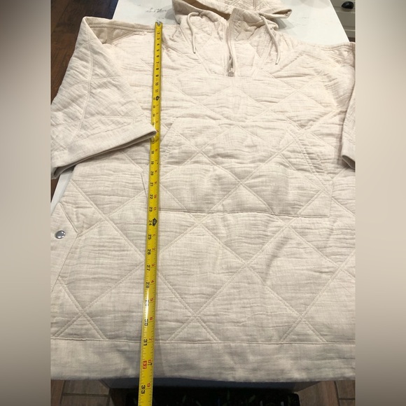 NWT Madewell Quilted Hoodie Popover Jacket Small - Picture 11 of 16